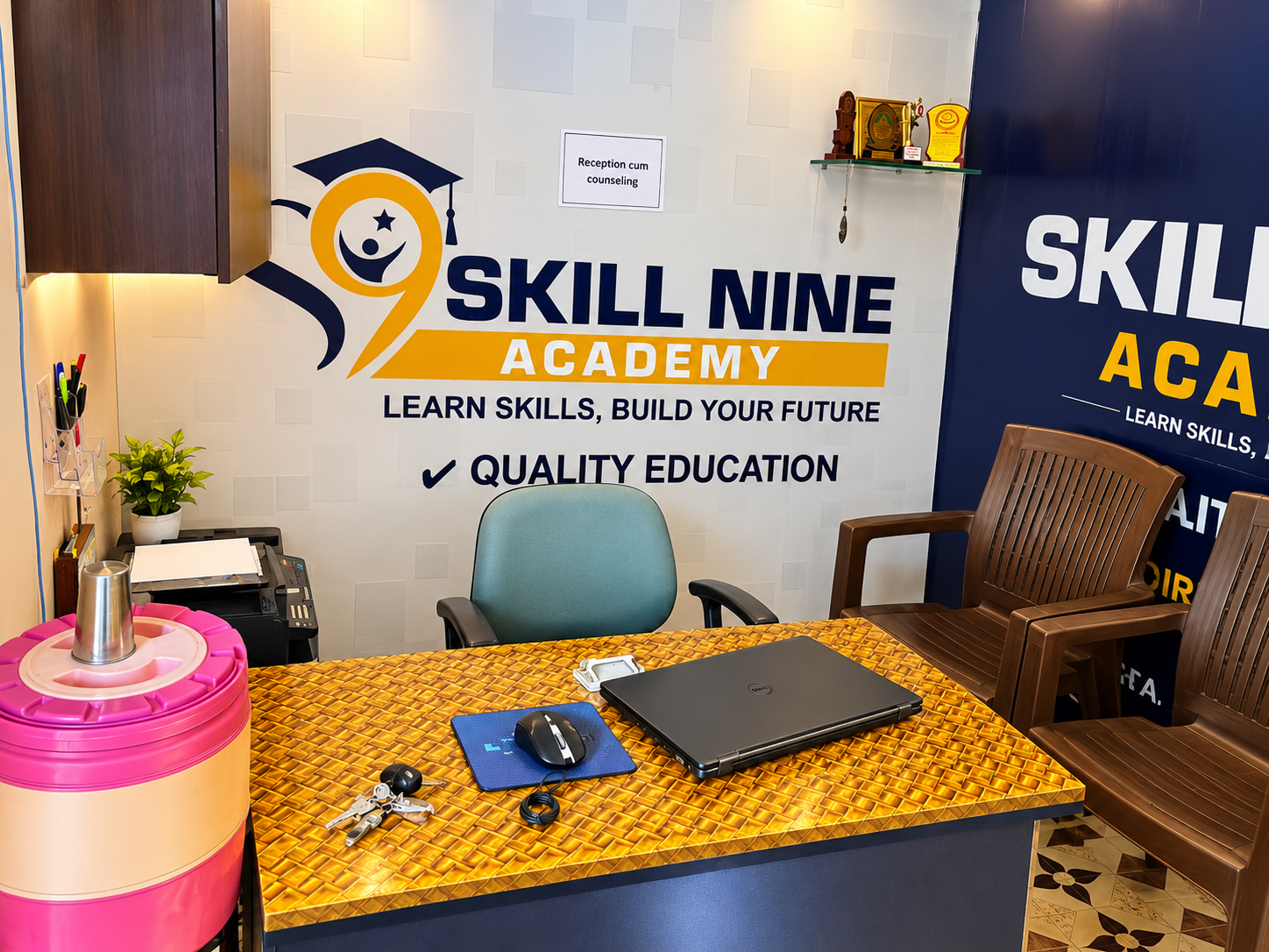 Computer learning at Skill Nine Academy